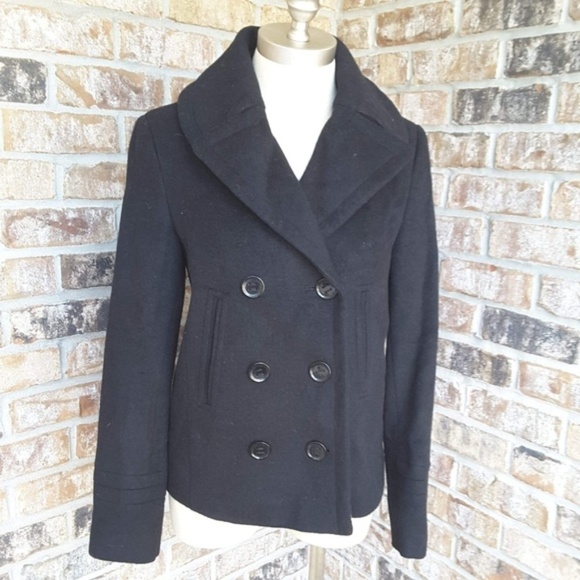 CALVIN KLEIN Double Breasted Winter Jacket sz 2 - Picture 1 of 6